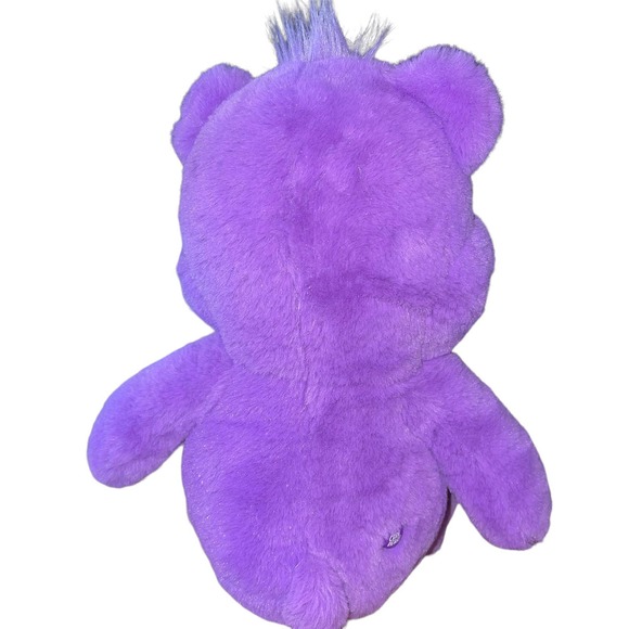 2020 Basic Fun Purple Care Bears Lollipop Share Bear Plush Stuffed Animal 14" - Picture 5 of 6
